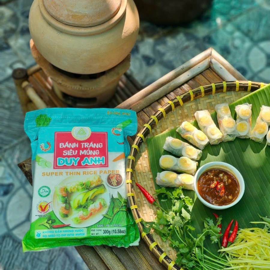 SUPER THIN RICE PAPER- 300G- DUY ANH  SUPER THIN RICE PAPER- 300G- DUY ANH