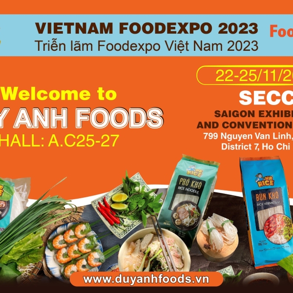 DUY ANH'S FRESH ROLL RICE PAPER ATTRACTTED GUEST AT VIETNAM FOOD EXPO 2023