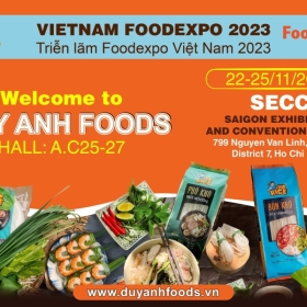 DUY ANH'S FRESH ROLL RICE PAPER ATTRACTTED GUEST AT VIETNAM FOOD EXPO 2023 