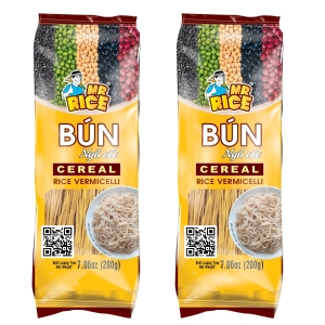 CEREAL RICE VERMICELLI - MR RICE- 200G CEREAL RICE VERMICELLI - MR RICE- 200G