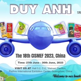 [ CISMEF 2023] Duy Anh Foods mang sản phẩm Việt đi Quảng Châu, Trung Quốc 